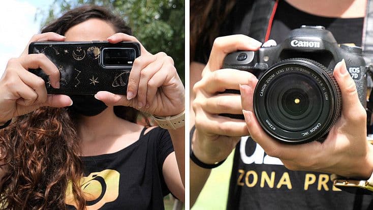 Celular vs. fotógrafo profesional: la diferencia está en mucho más que la cámara.